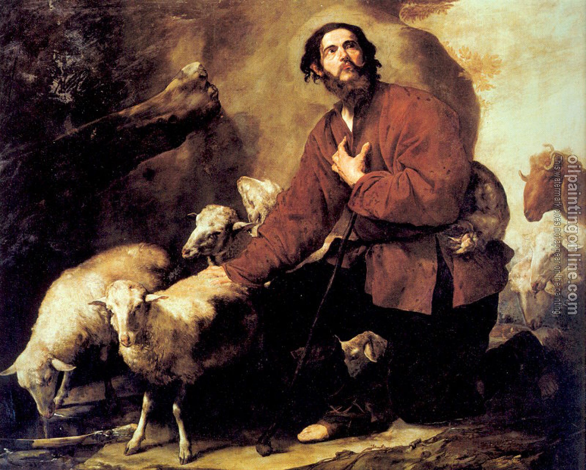Ribera, Jusepe de - Jacob and Laban's Flock